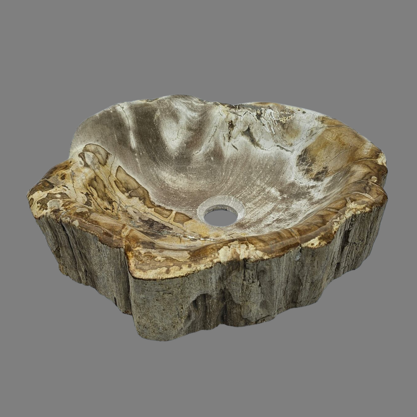 Medium Petrified Wood Sink
