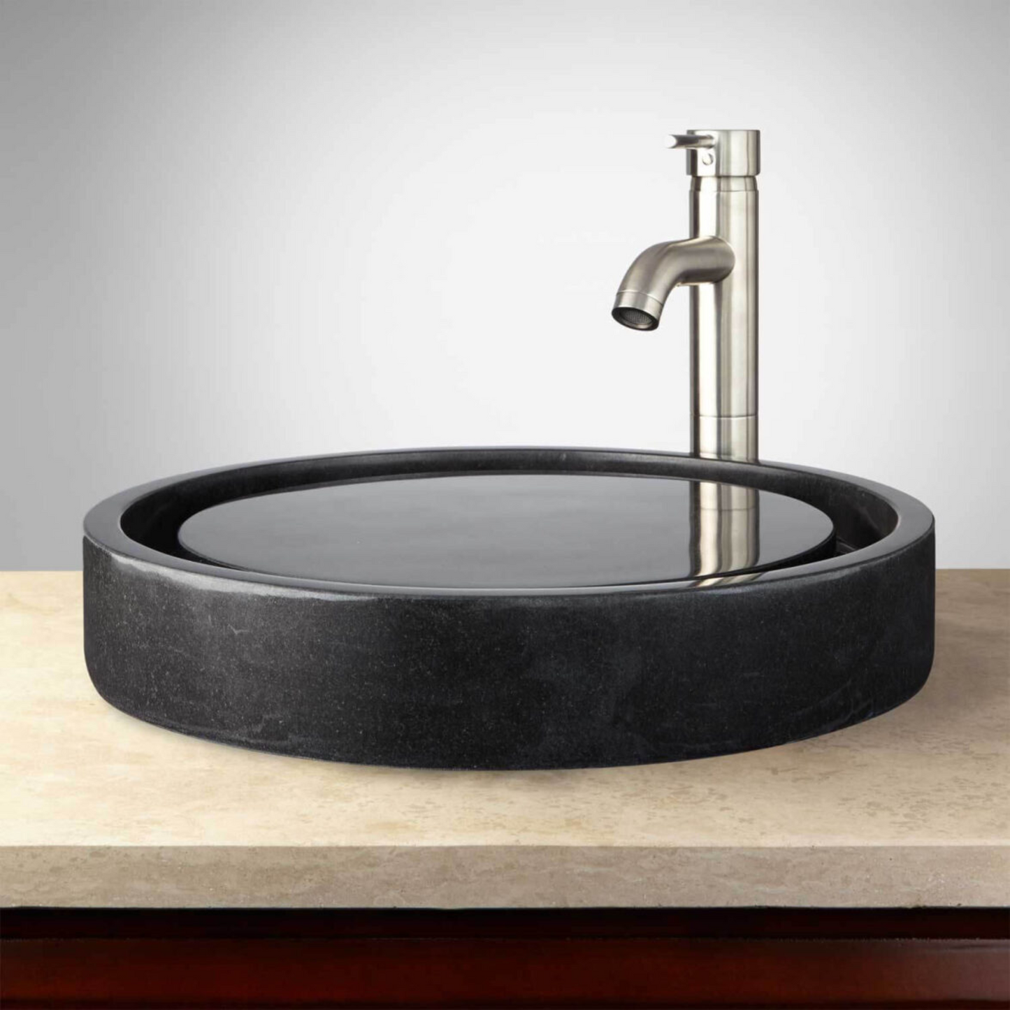 Lava Stone Sink Round