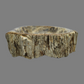 Large Petrified Wood Sink
